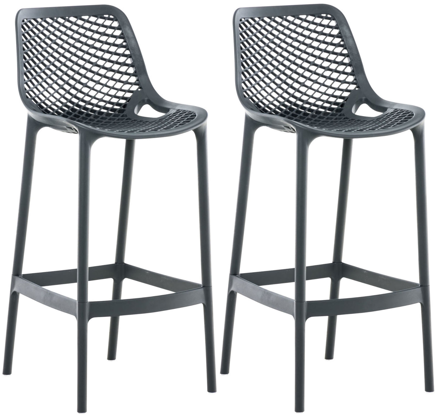 2er Set Outdoor Barhocker Air - homemem39