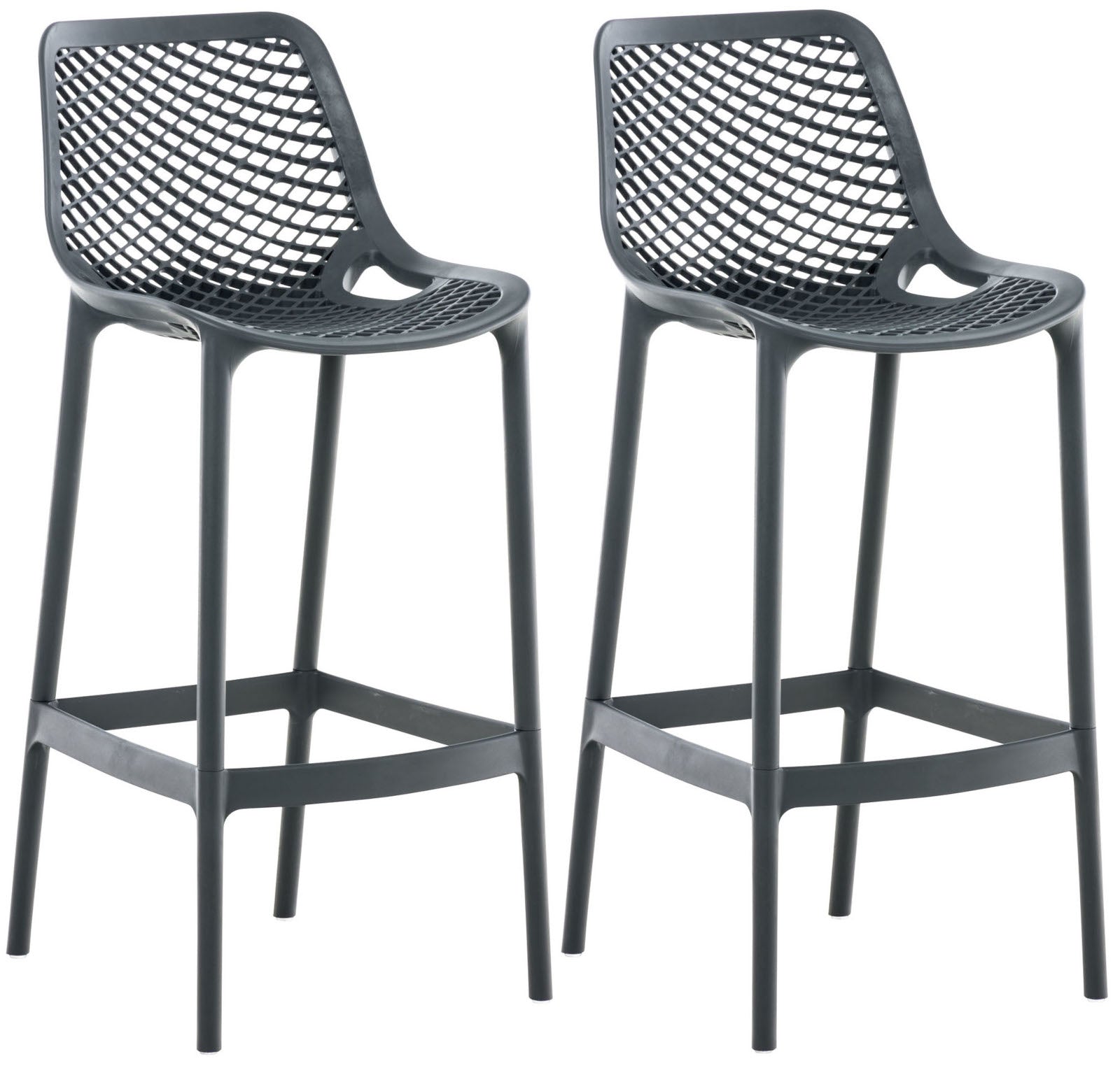 2er Set Outdoor Barhocker Air - homemem39