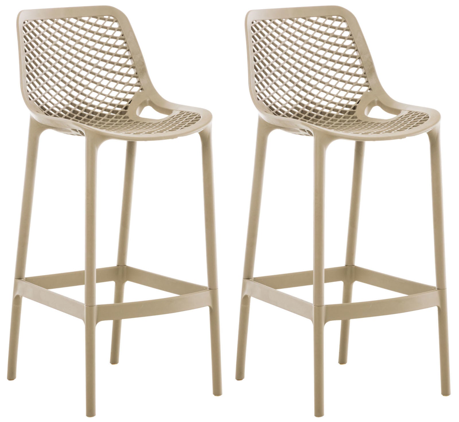 2er Set Outdoor Barhocker Air - homemem39