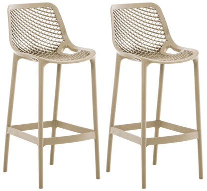 2er Set Outdoor Barhocker Air - homemem39