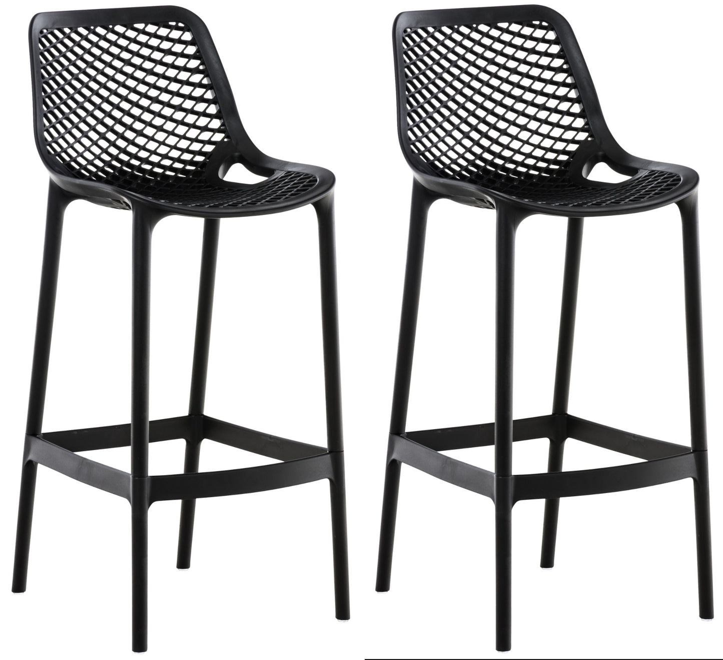 2er Set Outdoor Barhocker Air - homemem39