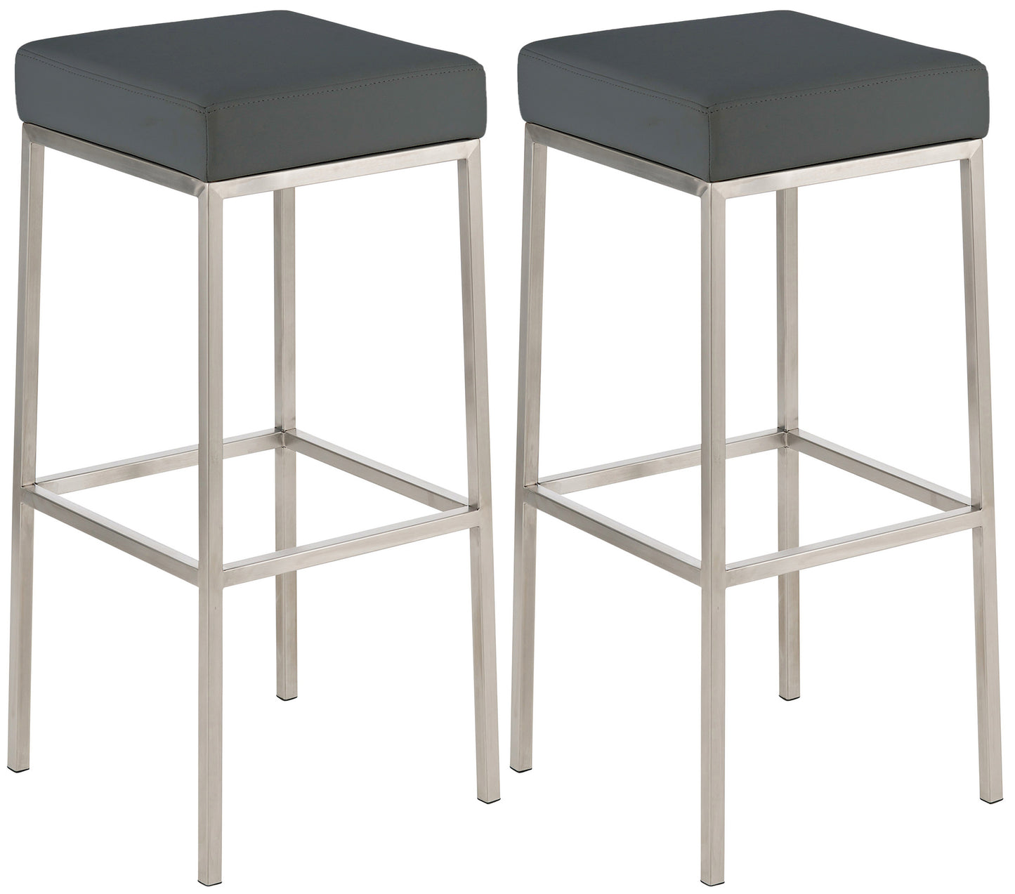 2er Set Barhocker Montreal Kunstlederbezug - homemem39