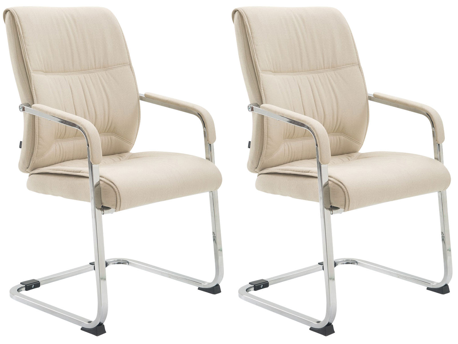 2er Set Freischwinger XXL Anubis Stoff - homemem39