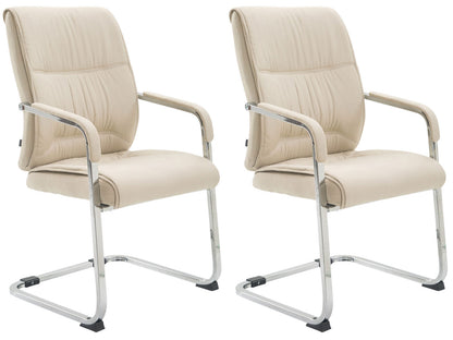 2er Set Freischwinger XXL Anubis Stoff - homemem39