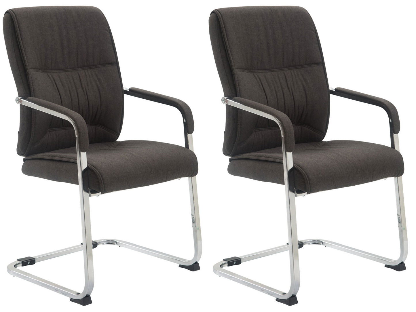 2er Set Freischwinger XXL Anubis Stoff - homemem39