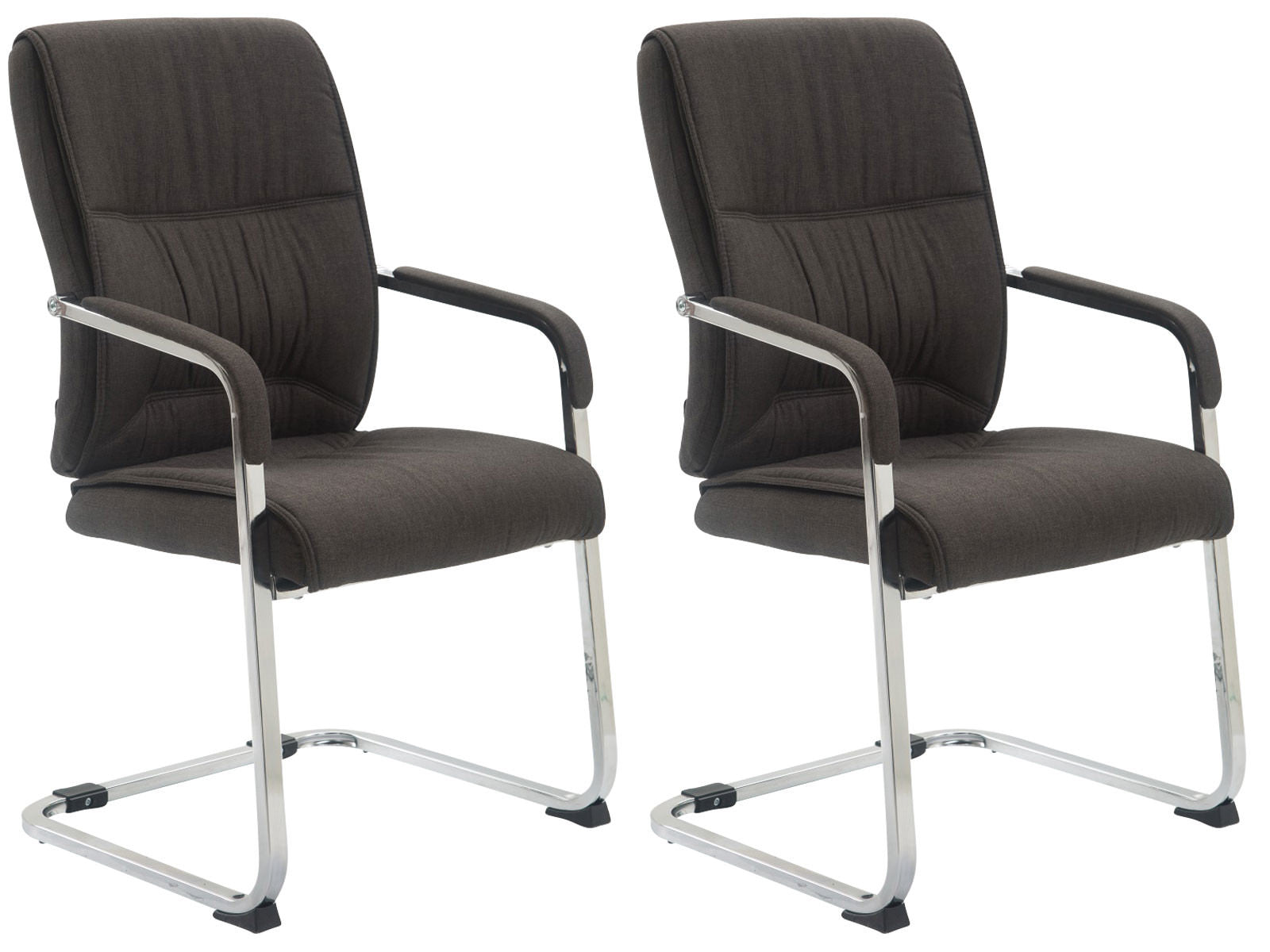 2er Set Freischwinger XXL Anubis Stoff - homemem39