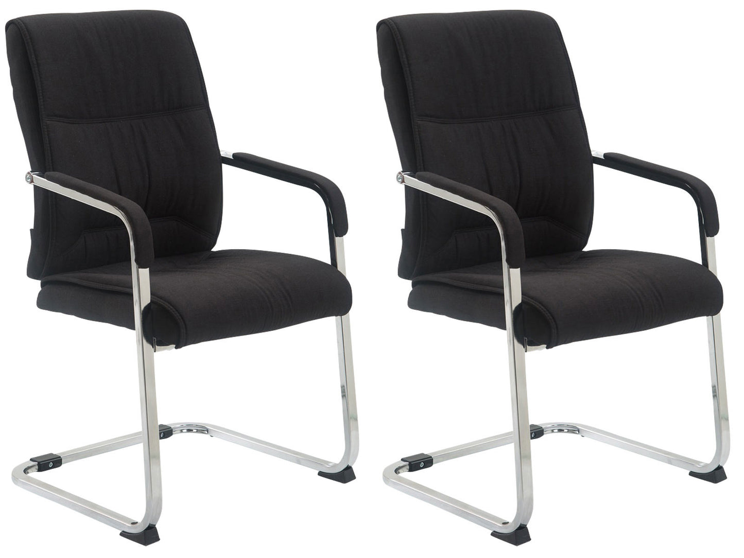 2er Set Freischwinger XXL Anubis Stoff - homemem39