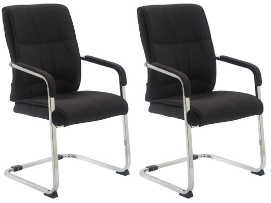 2er Set Freischwinger XXL Anubis Stoff - homemem39