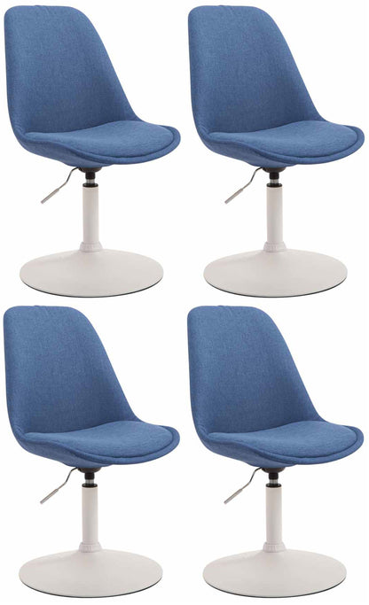 4er Set Esszimmerstühle Maverick Stoff