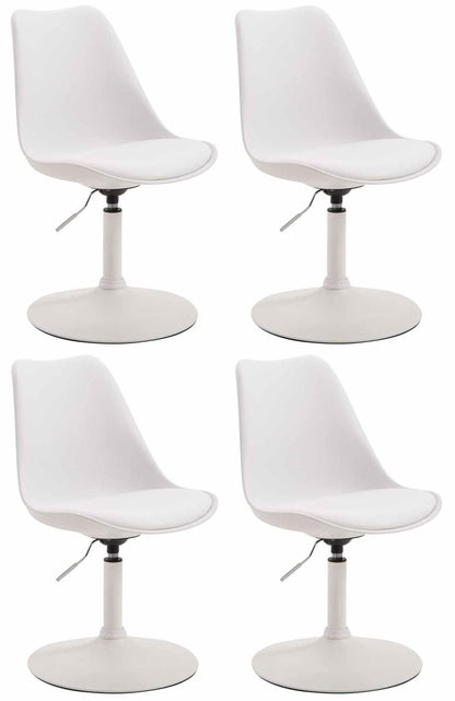 4er Set Esszimmerstühle Maverick Kunststoff - homemem39