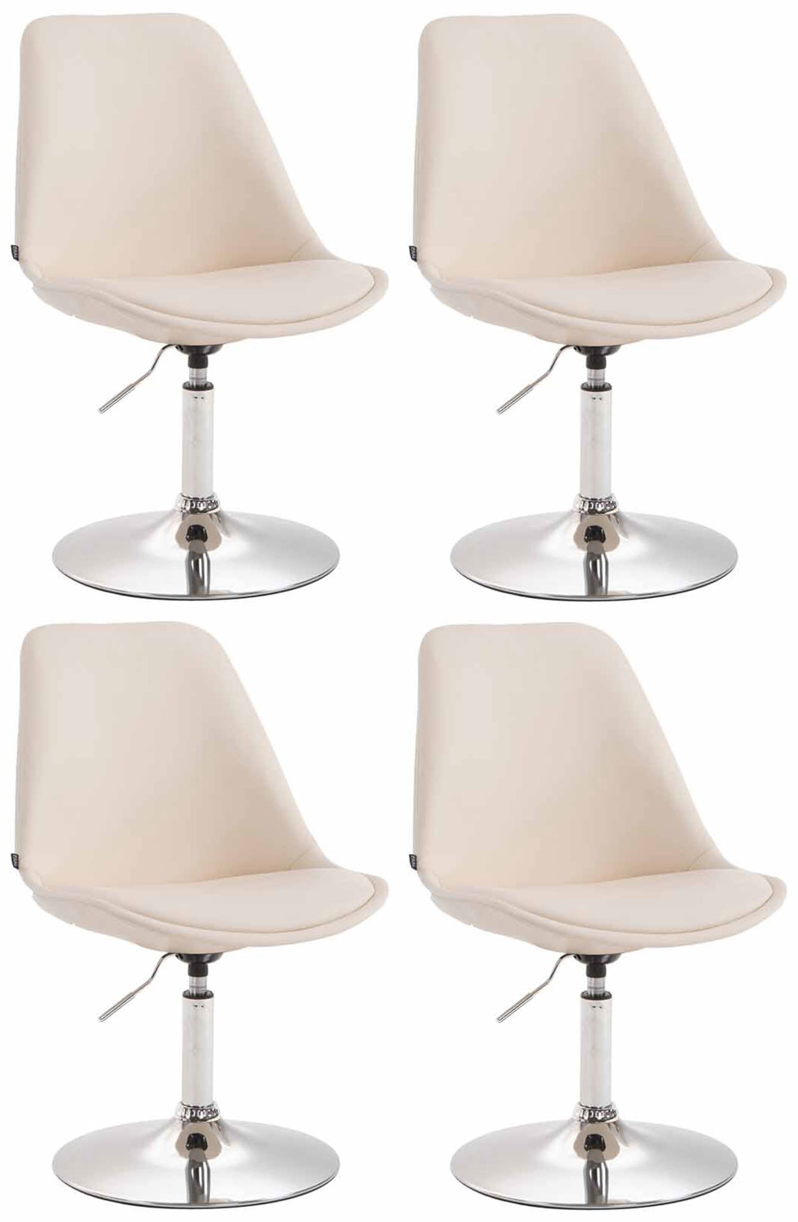 4er Set Esszimmerstühle Maverick Kunstleder - homemem39