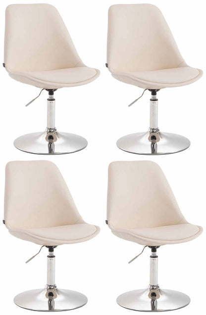 4er Set Esszimmerstühle Maverick Kunstleder - homemem39