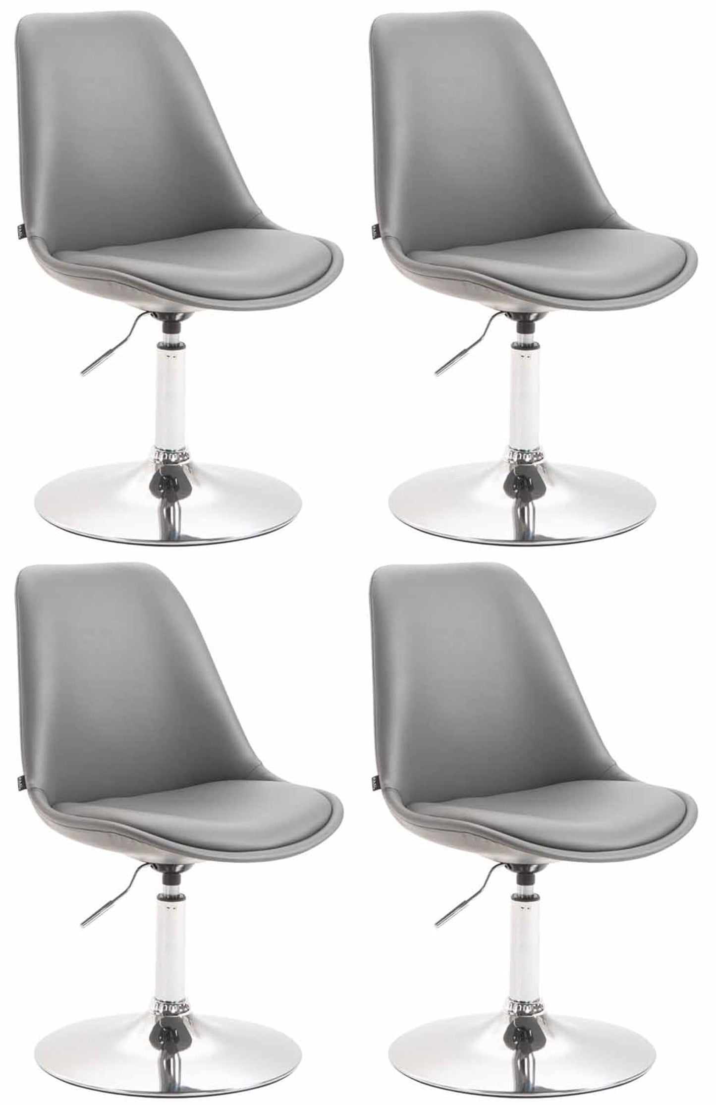 4er Set Esszimmerstühle Maverick Kunstleder - homemem39