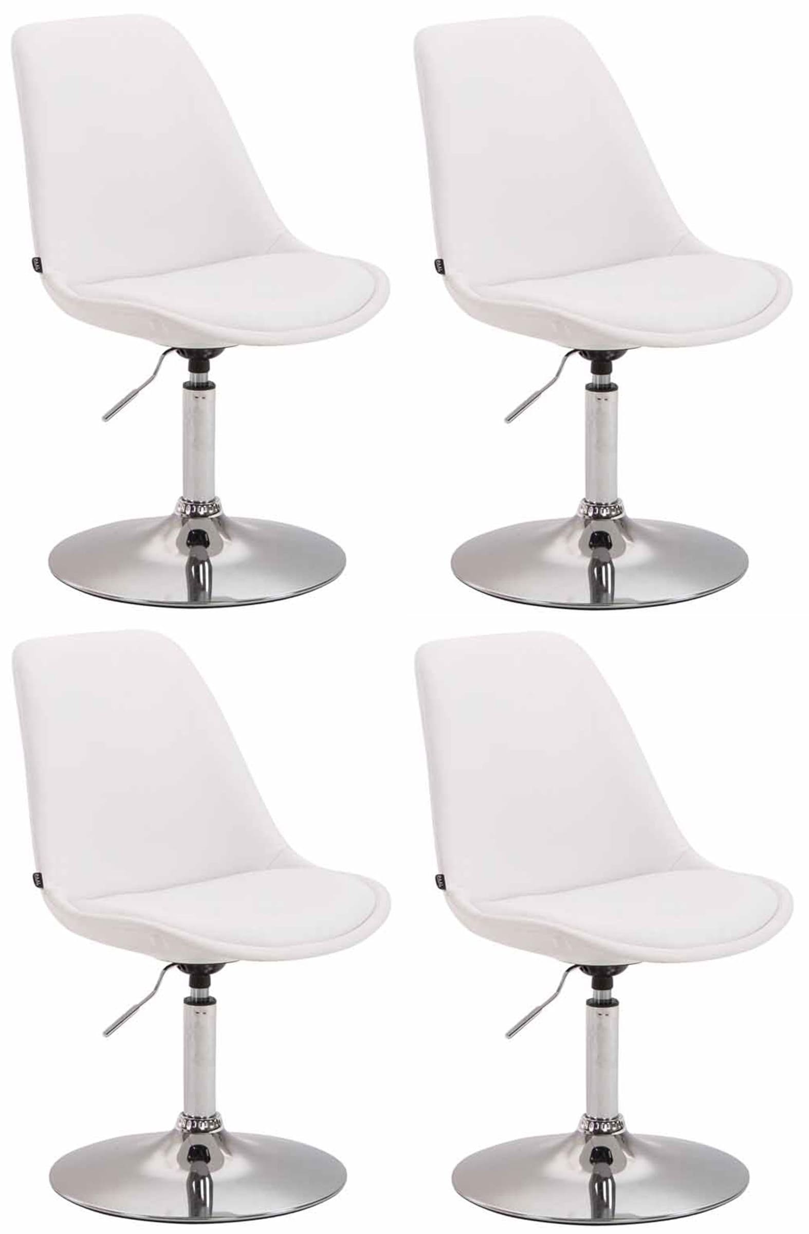 4er Set Esszimmerstühle Maverick Kunstleder - homemem39