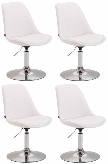 4er Set Esszimmerstühle Maverick Kunstleder - homemem39