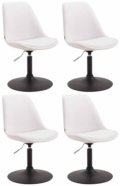 4er Set Esszimmerstühle Maverick Kunstleder - homemem39