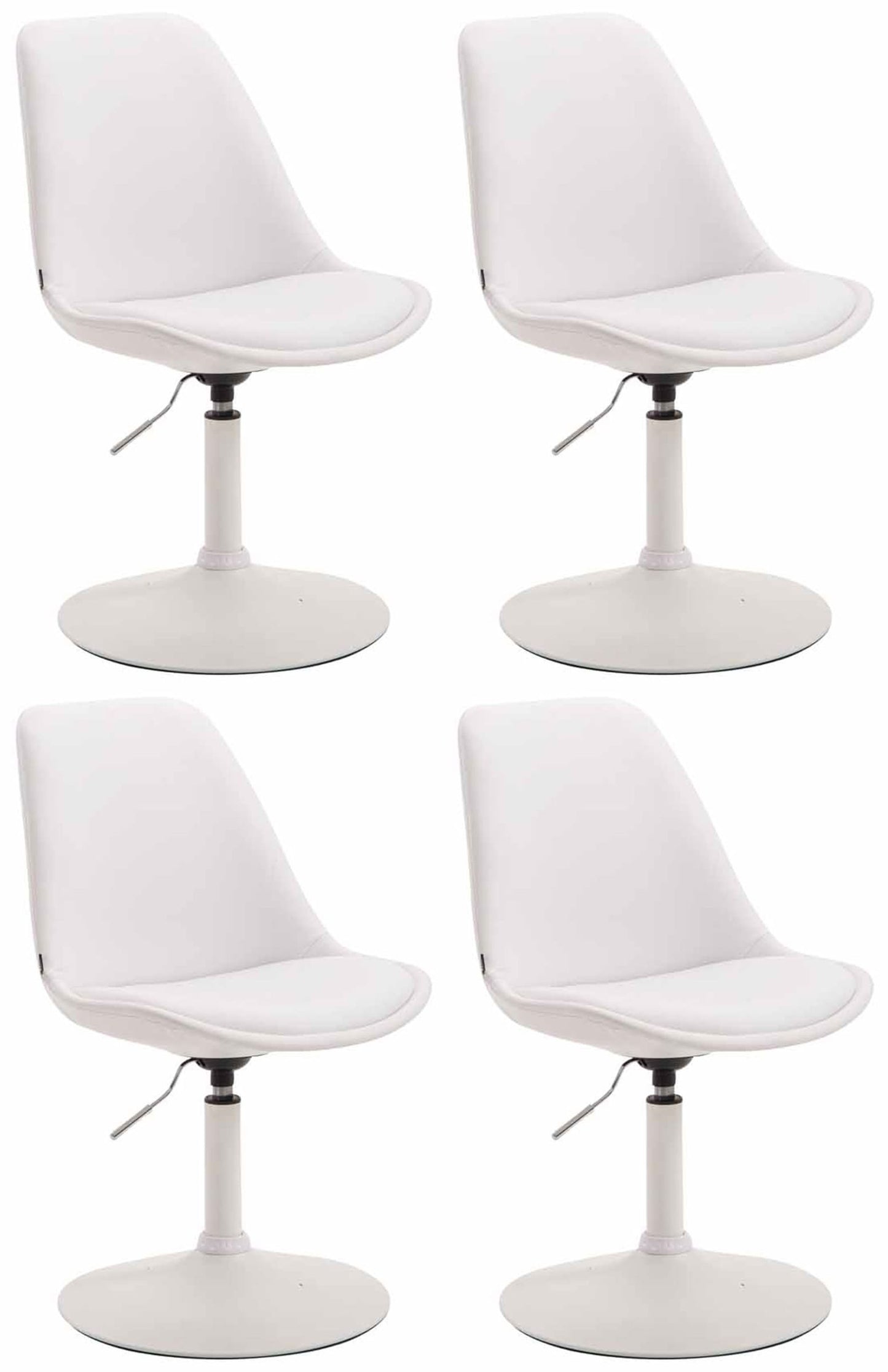 4er Set Esszimmerstühle Maverick Kunstleder - homemem39