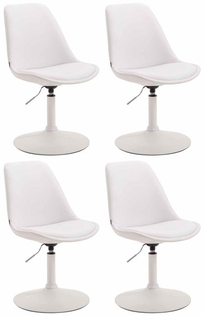 4er Set Esszimmerstühle Maverick Kunstleder - homemem39