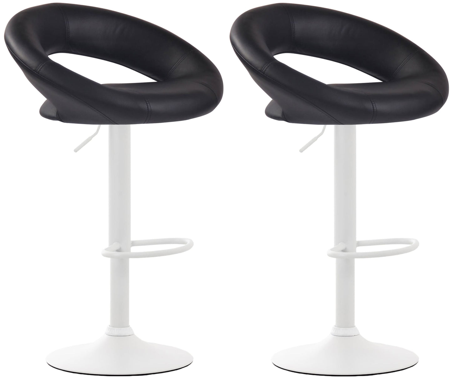 2er Set Barhocker Olinda Kunstleder | homemem39