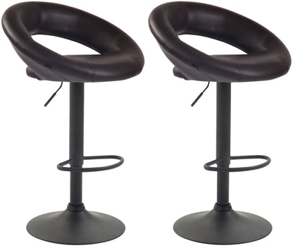 2er Set Barhocker Olinda Kunstleder | homemem39