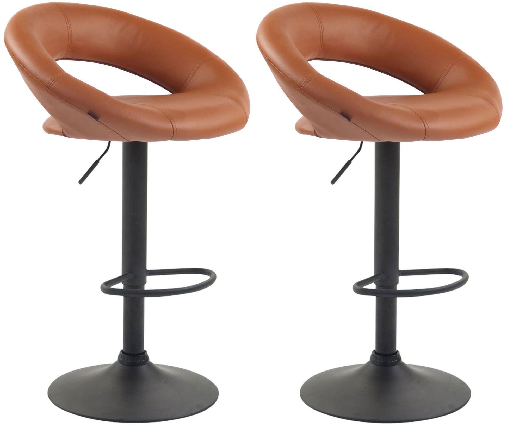 2er Set Barhocker Olinda Kunstleder | homemem39