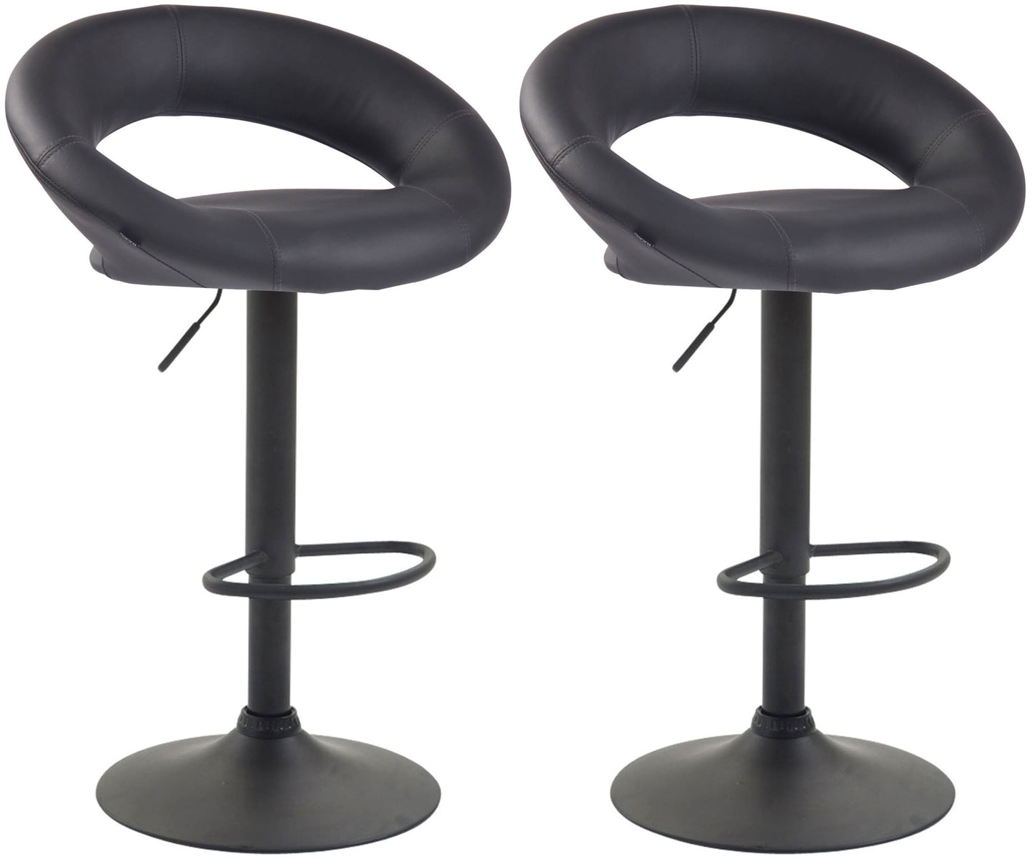 2er Set Barhocker Olinda Kunstleder | homemem39