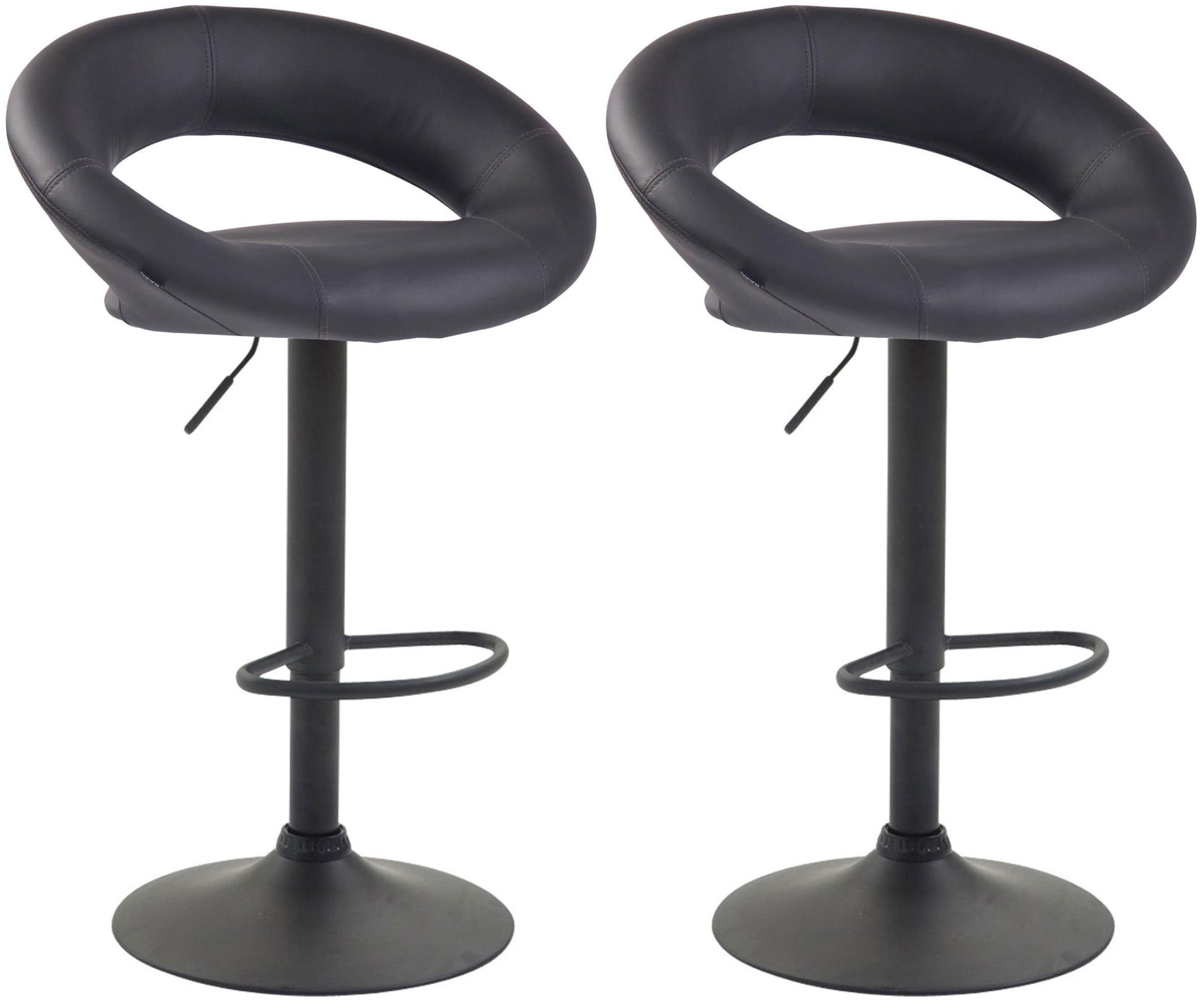 2er Set Barhocker Olinda Kunstleder | homemem39