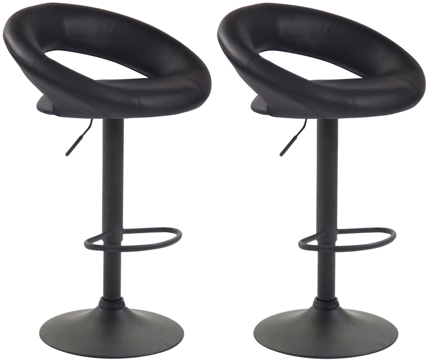 2er Set Barhocker Olinda Kunstleder | homemem39