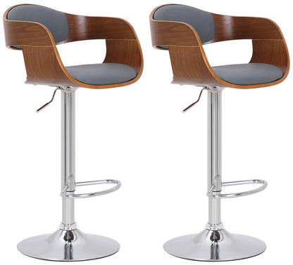 2er Set Barhocker Kingston Kunstleder - homemem39
