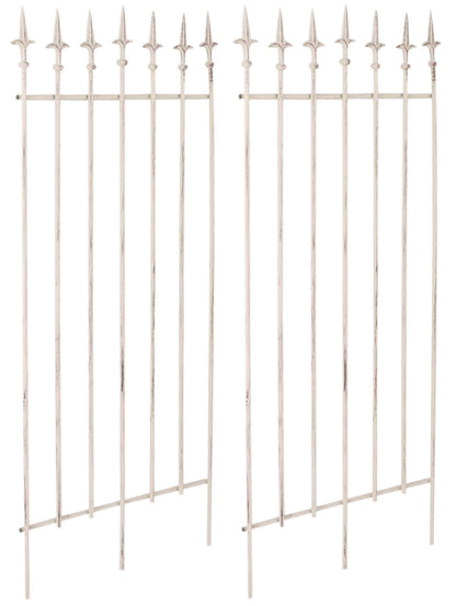 2er Set Rankgitter Elisa 100 x 50 cm - homemem39