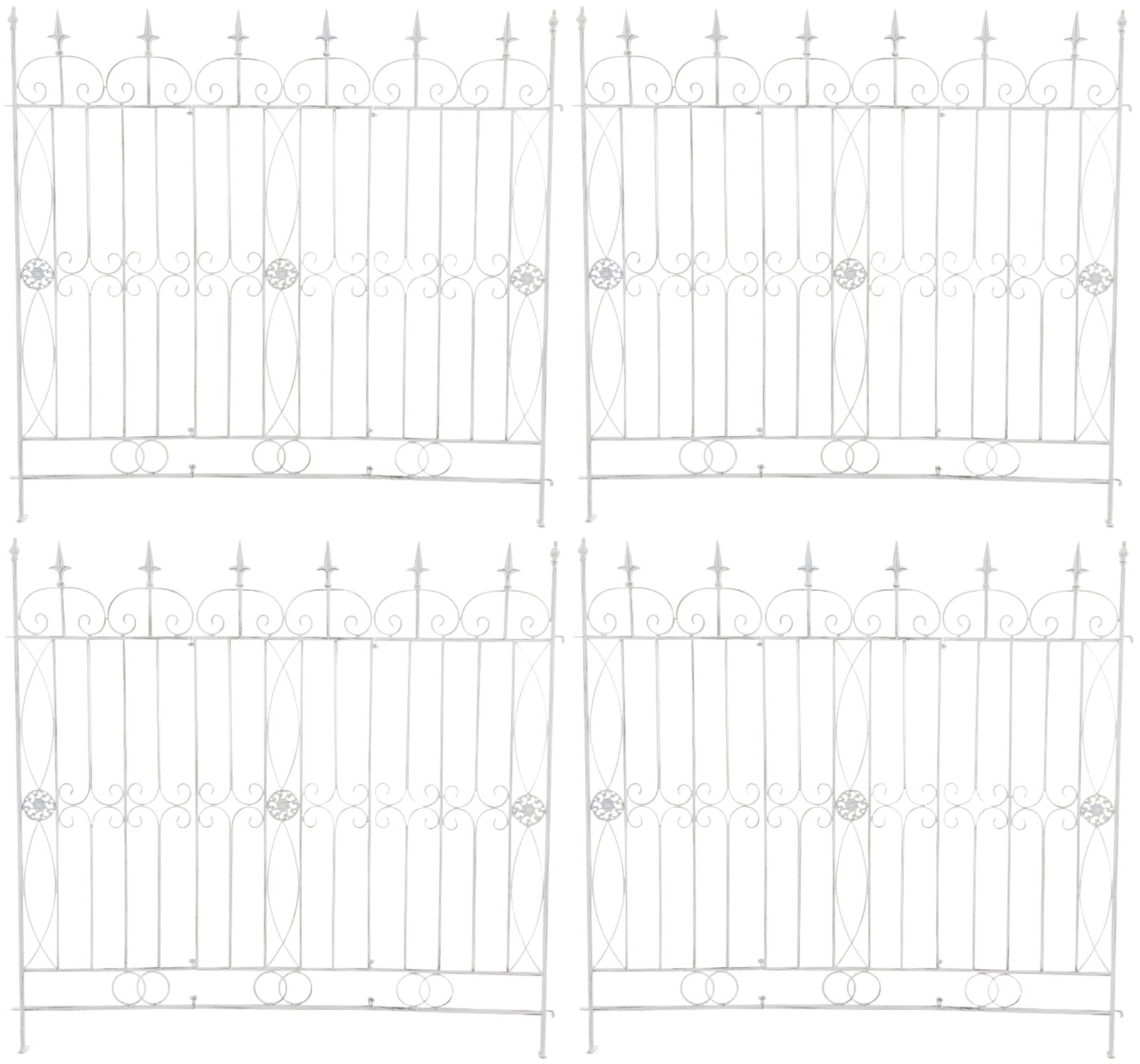 4er Set Gartenzäune Mangold - homemem39