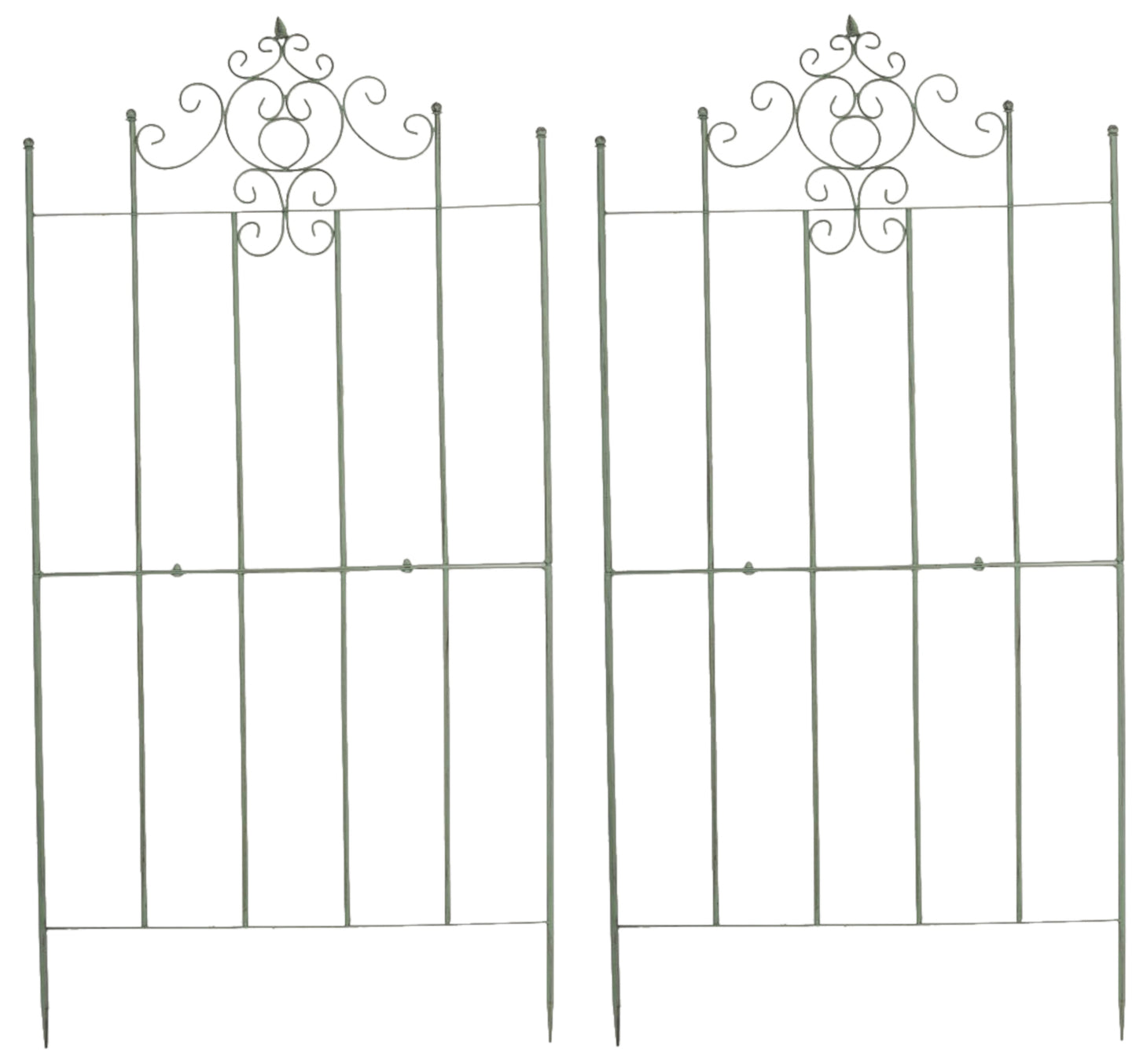 2er Set Rankgitter Paula 170 x 86 cm - homemem39