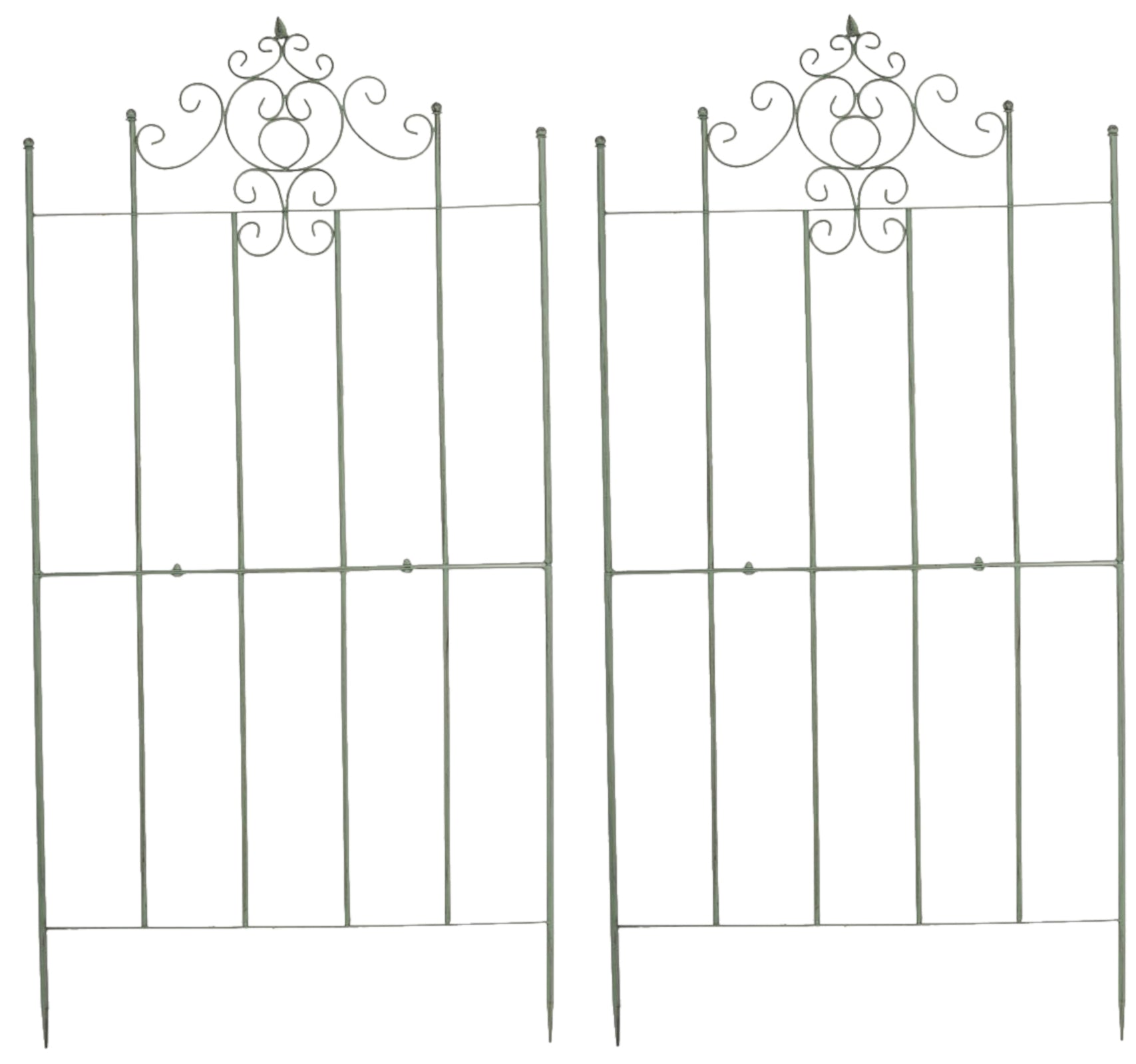 2er Set Rankgitter Paula 170 x 86 cm - homemem39