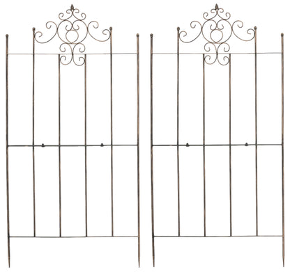 2er Set Rankgitter Paula 170 x 86 cm - homemem39