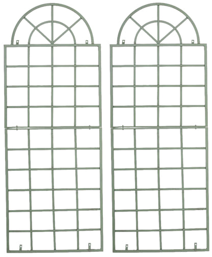 2er Set Rankgitter Viva Wandbefestigung - homemem39