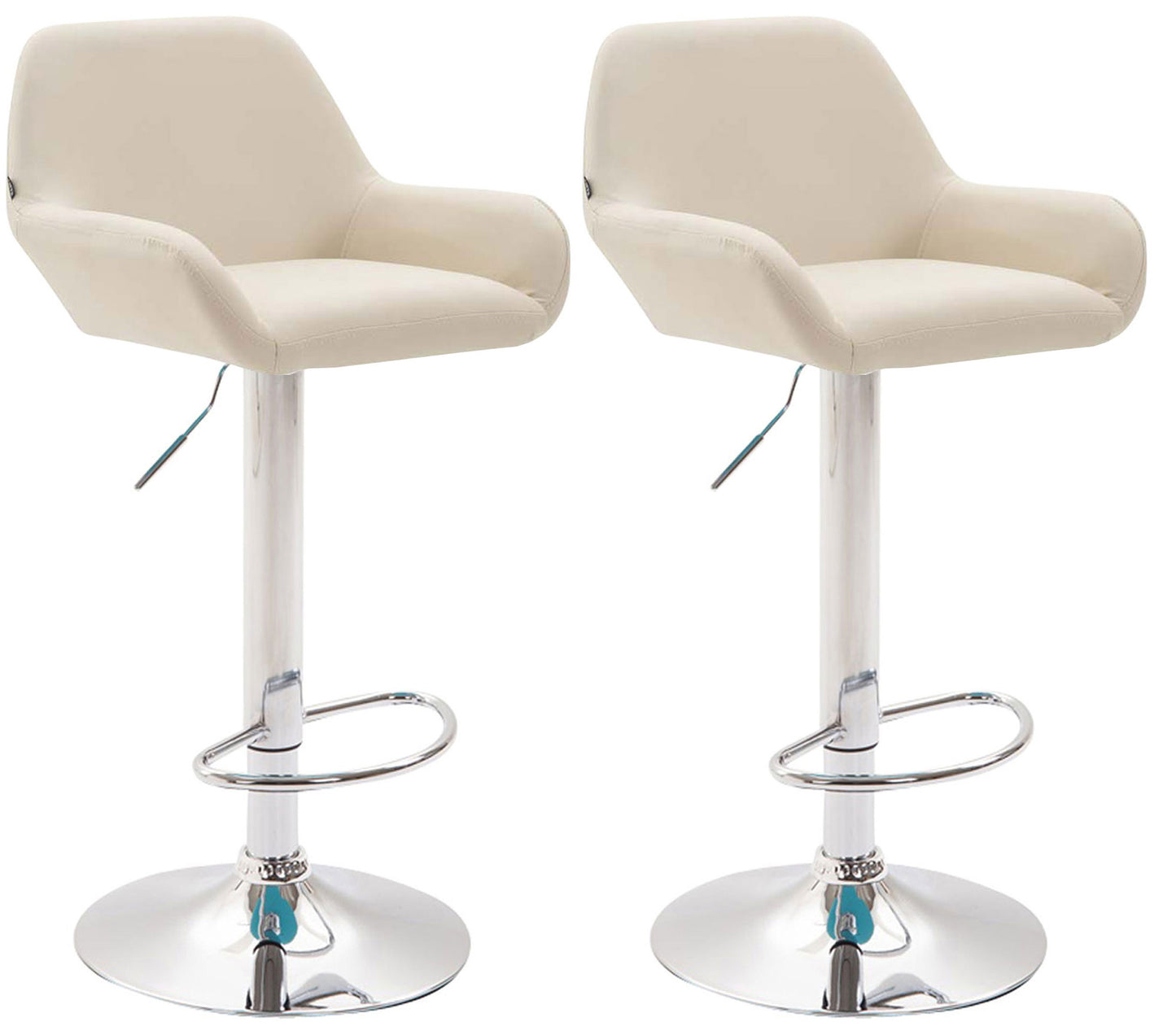 2er Set Barhocker Braga Kunstleder - homemem39