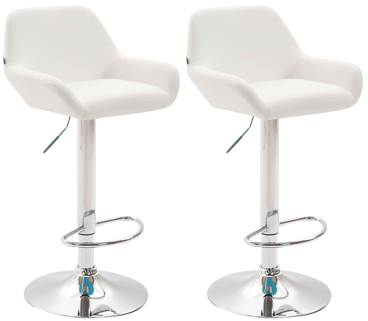 2er Set Barhocker Braga Kunstleder - homemem39