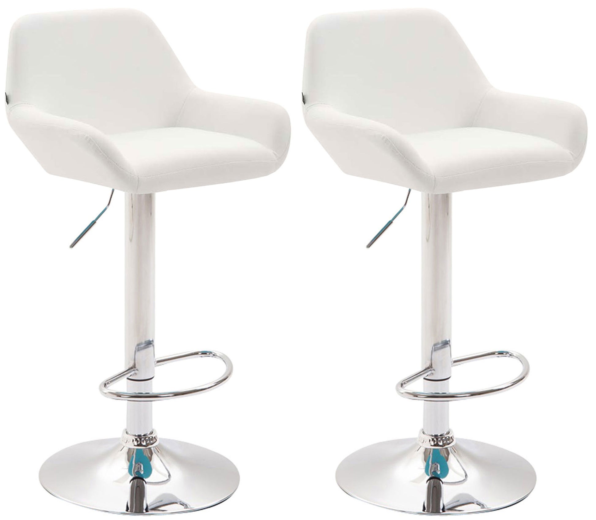 2er Set Barhocker Braga Kunstleder - homemem39