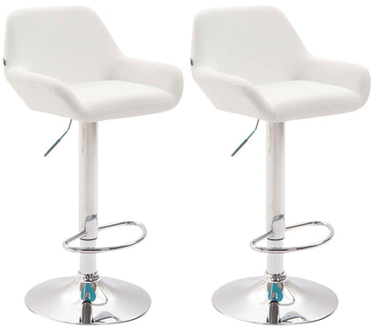 2er Set Barhocker Braga Kunstleder - homemem39