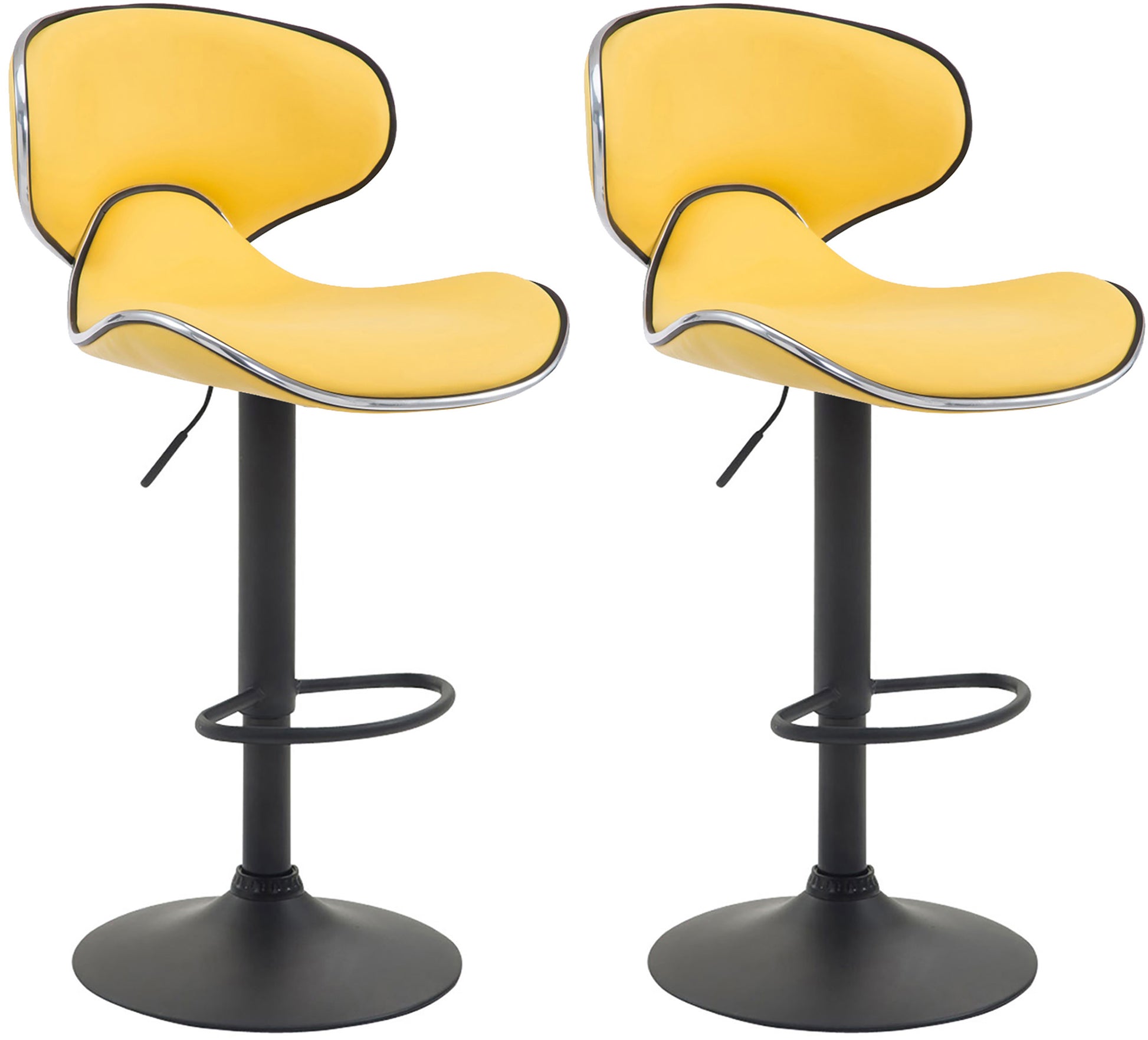 2er Set Barhocker Las Vegas Kunstleder - homemem39