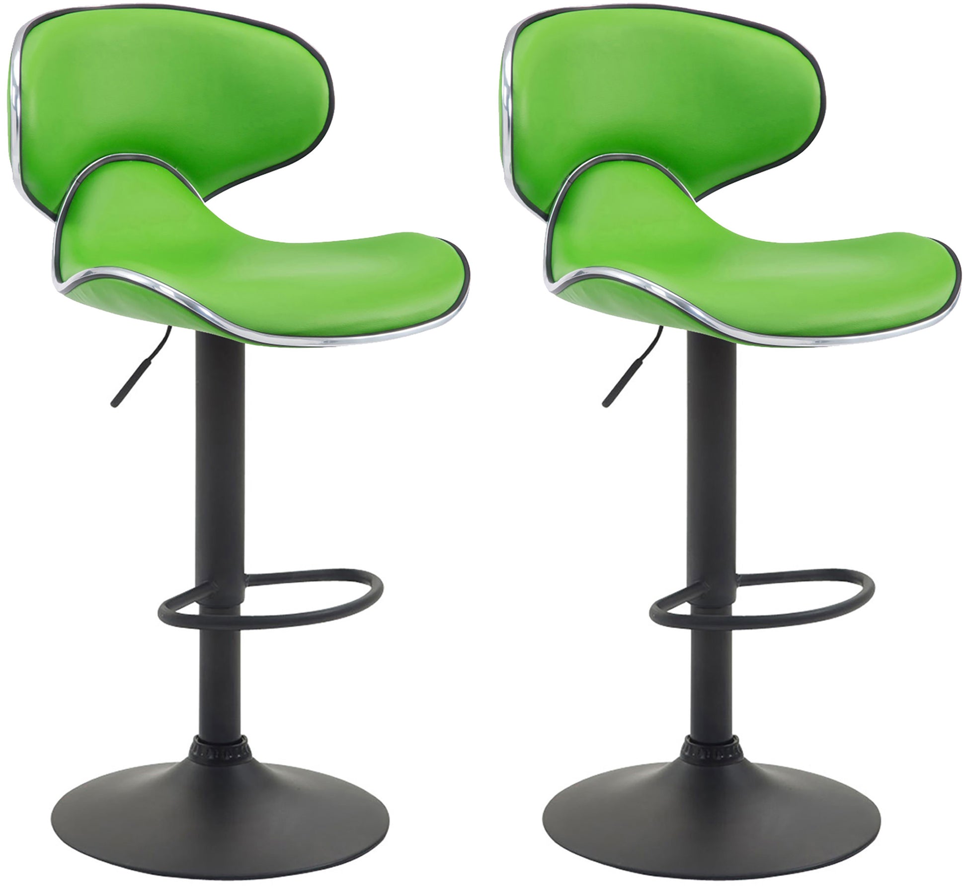 2er Set Barhocker Las Vegas Kunstleder - homemem39