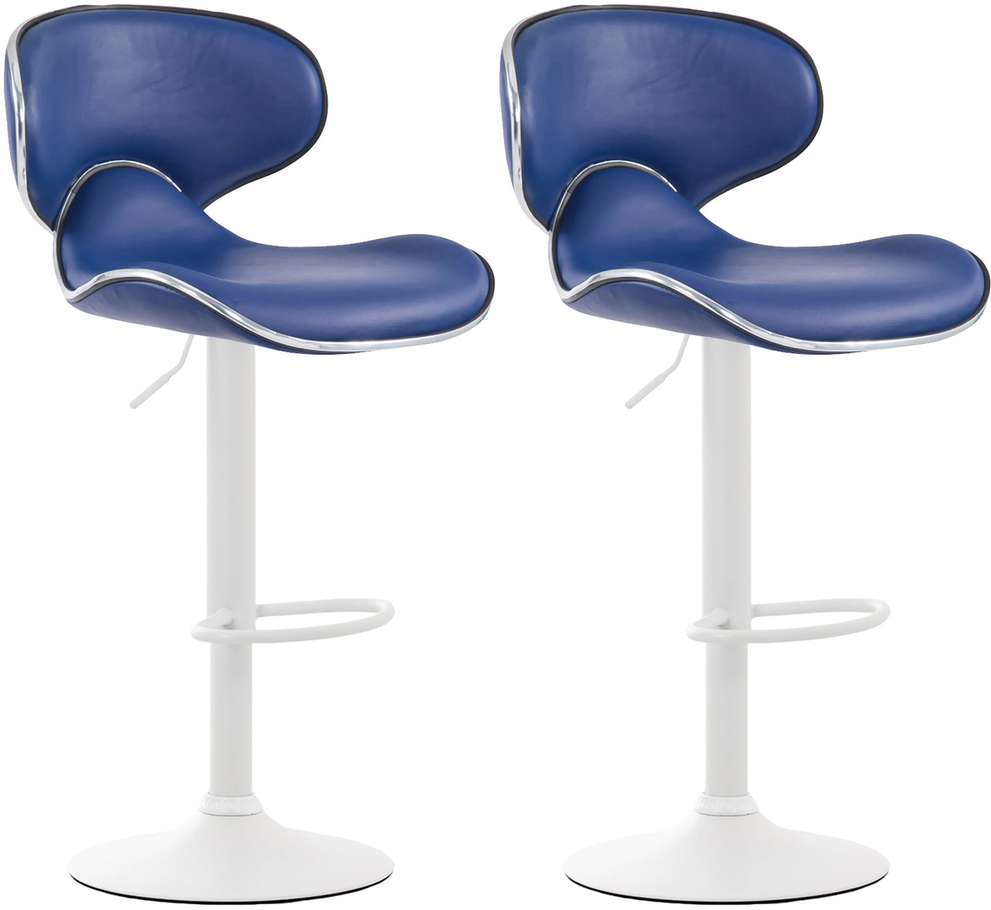 2er Set Barhocker Las Vegas Kunstleder - homemem39