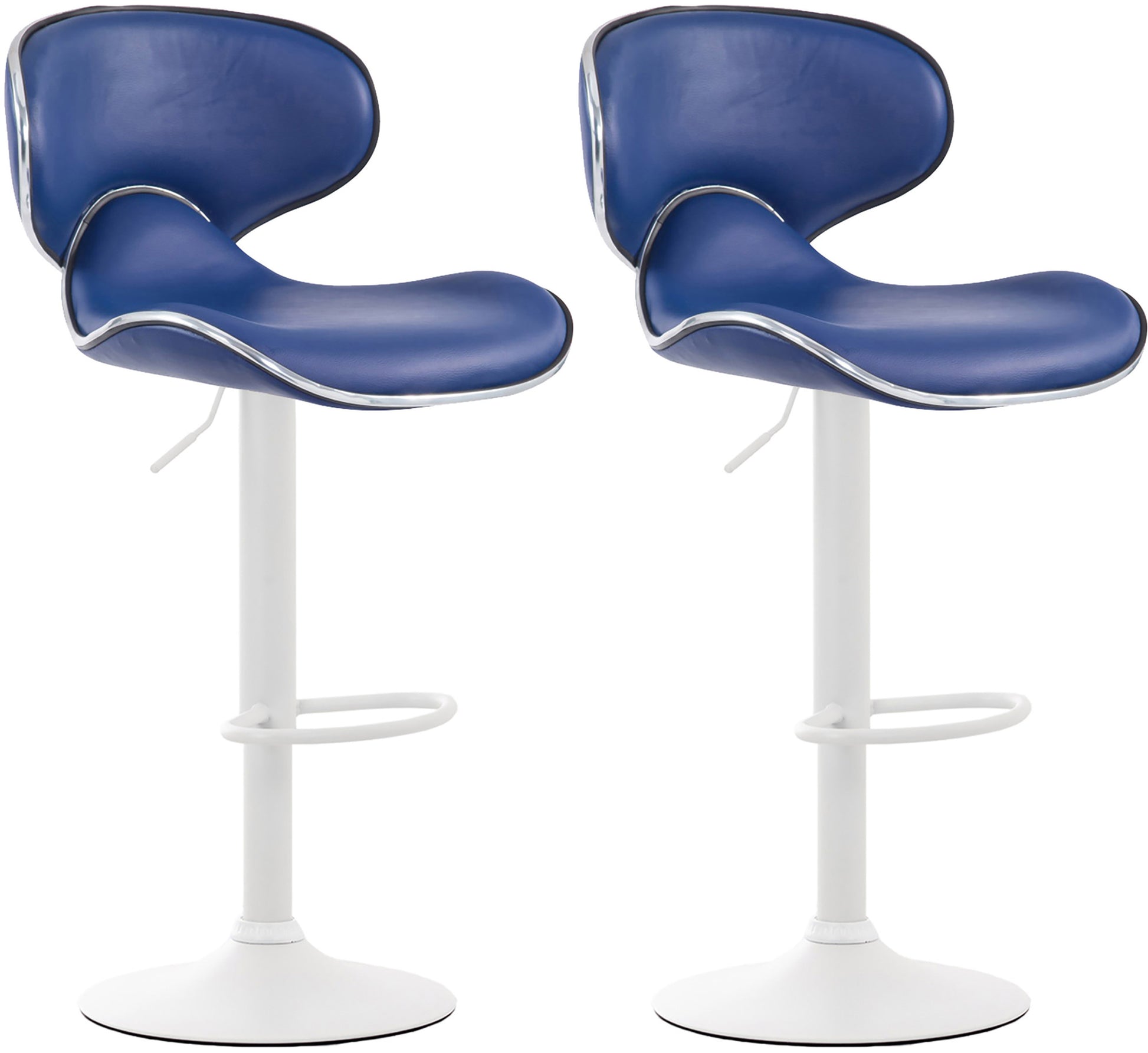 2er Set Barhocker Las Vegas Kunstleder - homemem39