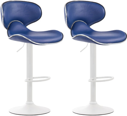 2er Set Barhocker Las Vegas Kunstleder - homemem39