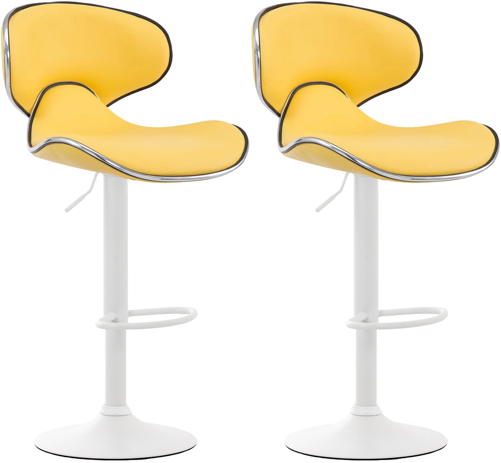 2er Set Barhocker Las Vegas Kunstleder - homemem39