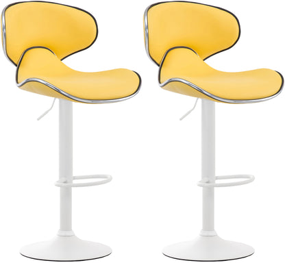 2er Set Barhocker Las Vegas Kunstleder - homemem39