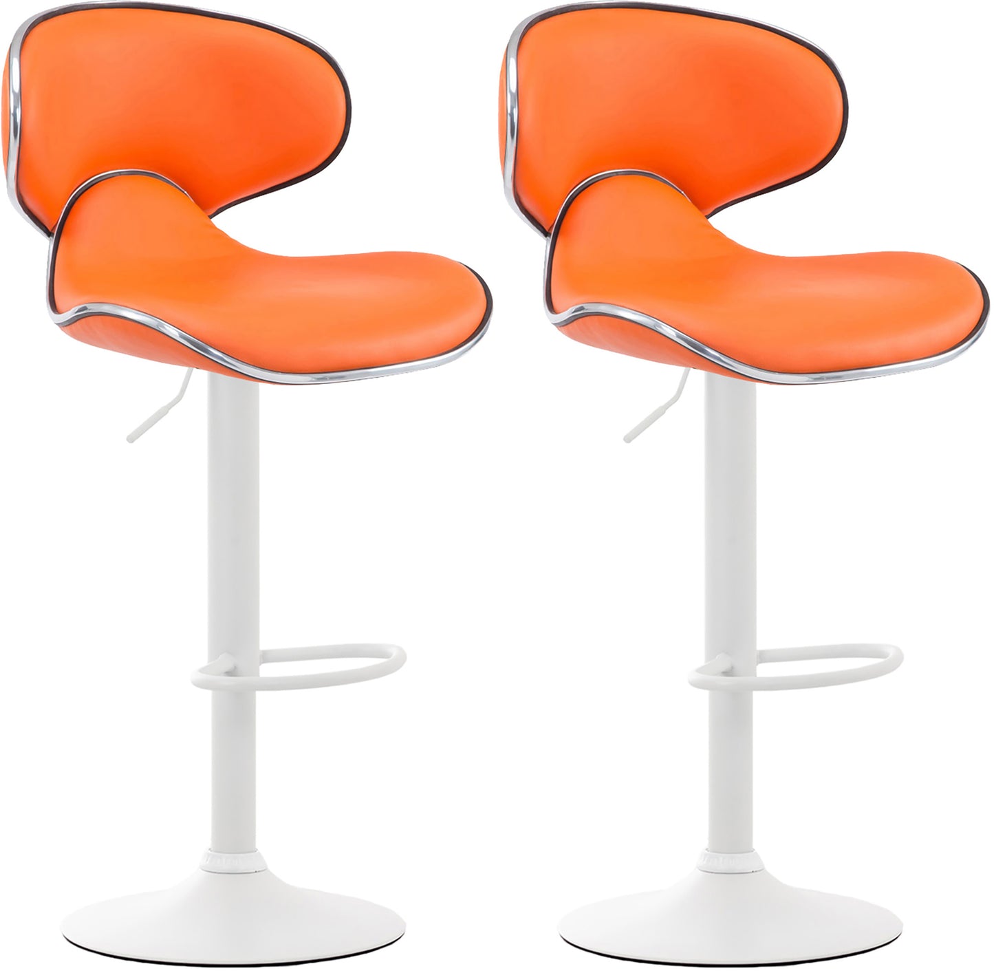 2er Set Barhocker Las Vegas Kunstleder - homemem39