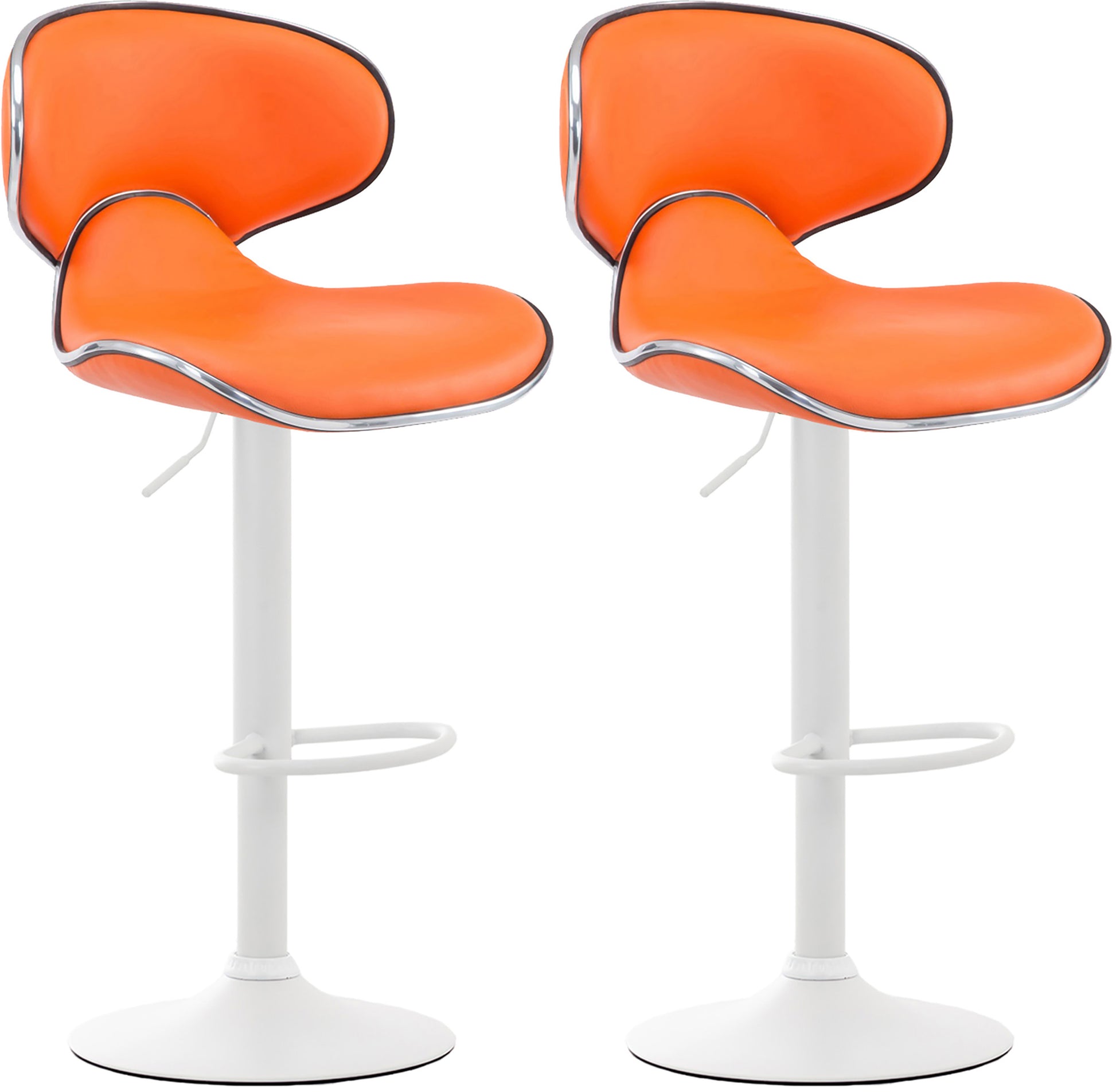 2er Set Barhocker Las Vegas Kunstleder - homemem39