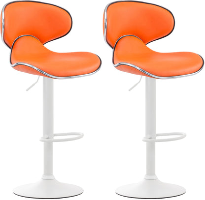 2er Set Barhocker Las Vegas Kunstleder - homemem39