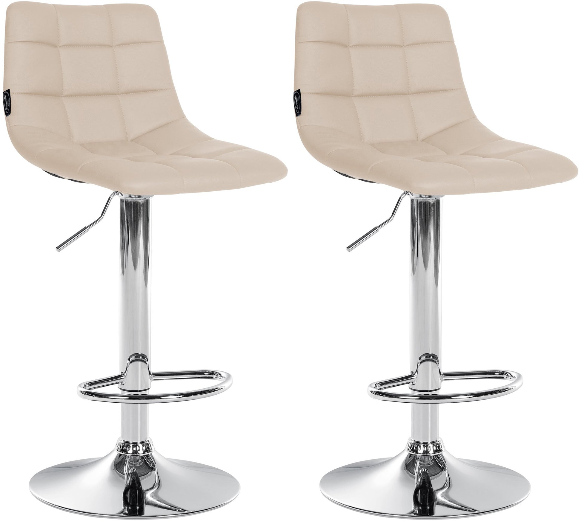 2er Set Barhocker Jerry Kunstleder - homemem39